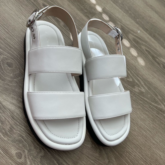 STUART WEITZMAN Leather sandals - Picture 8 of 13